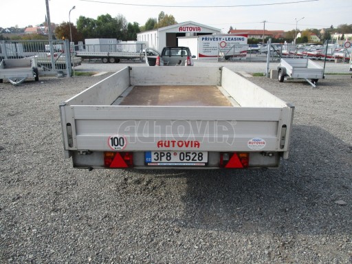 Bazar-dvouosý brzděný přívěs VZ 33 2,0T B2 3,30x1,70/0,35 č.8