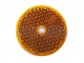 Odrazka oranžová pr. 61 mm s otvorem (VAPP PAV, PA)