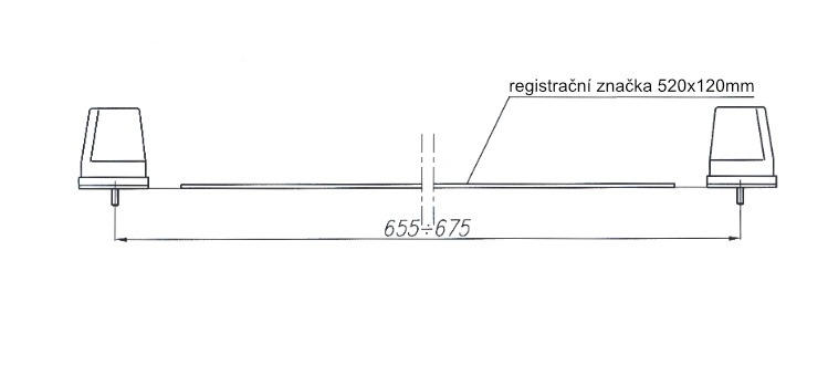 Osvětlení SPZ (registrační značky) LED WAS W54/246 (12-24V) č.5