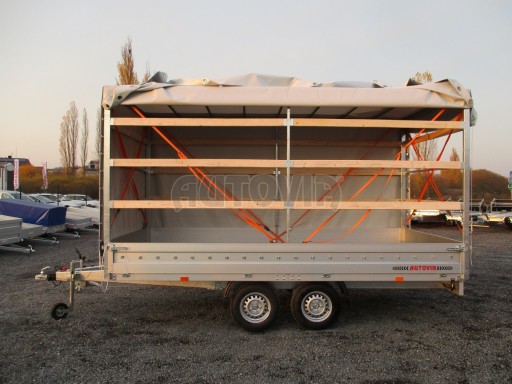 Dvounápravový přívěs s plachtou ZV 41 2,7T B2 4,17x2,01/2,10