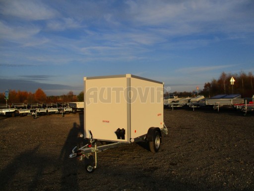 Skříňový přívěs ZV 26 1,3T B1 2,50x1,26/1,50
