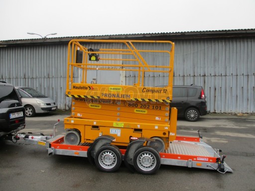 Přepravník zvedacích plošin HS 3,5T B2 3,46x1,61 č.10