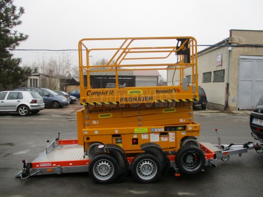 Přepravník zvedacích plošin HS 3,5T B2 3,46x1,61 č.4