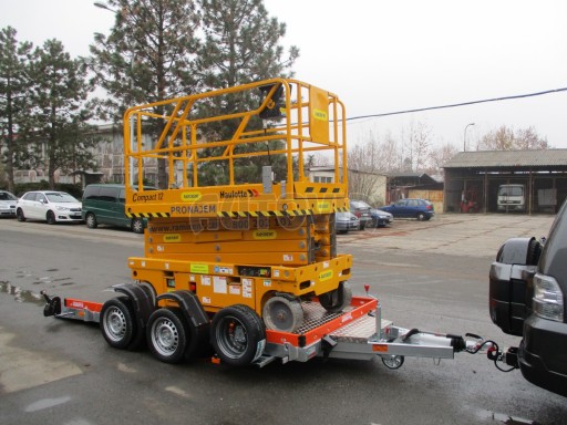 Přepravník zvedacích plošin HS 3,5T B2 3,46x1,61 č.11