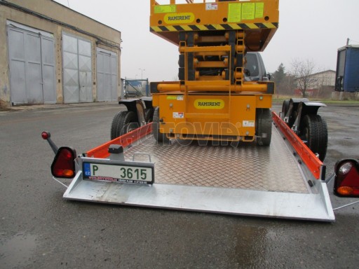 Přepravník zvedacích plošin HS 3,5T B2 3,46x1,61 č.12