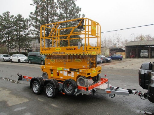 Přepravník zvedacích plošin HS 3,5T B2 3,46x1,61 č.14