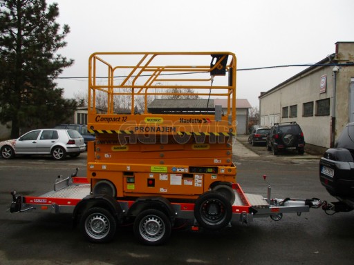 Přepravník zvedacích plošin HS 3,5T B2 3,46x1,61 č.15