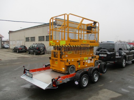 Přepravník zvedacích plošin HS 3,5T B2 3,46x1,61 č.16