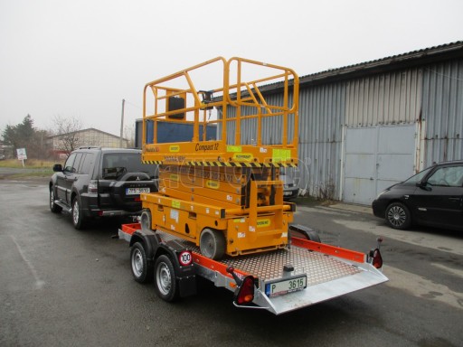 Přepravník zvedacích plošin HS 3,5T B2 3,46x1,61 č.19