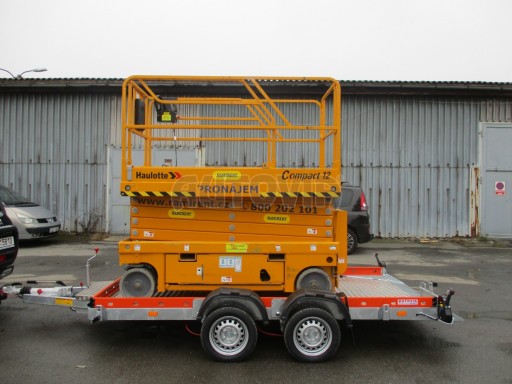 Přepravník zvedacích plošin HS 3,5T B2 3,46x1,61 č.20