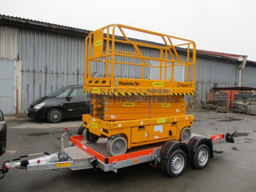 Přepravník zvedacích plošin HS 3,5T B2 3,46x1,61 č.5