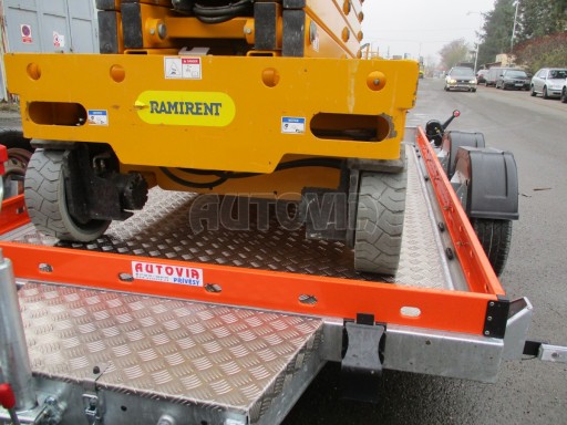 Přepravník zvedacích plošin HS 3,5T B2 3,46x1,61 č.22