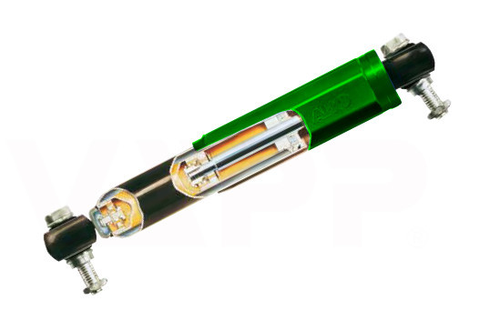 Tlumič k nápravě AL-KO Octagon Plus zelený (do 900 kg/1 náprava) č.2