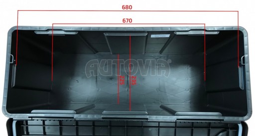 Daken BLACKIT L, box 750x300x355 mm č.3