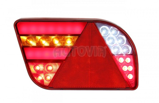 Svítilna Lucidity 26039 GloTrac sdružená LED 12-24V, L-BL/BR/KO/CO/ML, AMP7 č.4