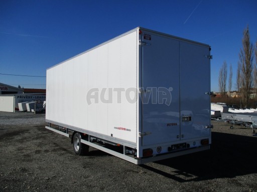 Aluvan DN 3,5T B1 7,38x2,45/2,48 celohliniková skříň