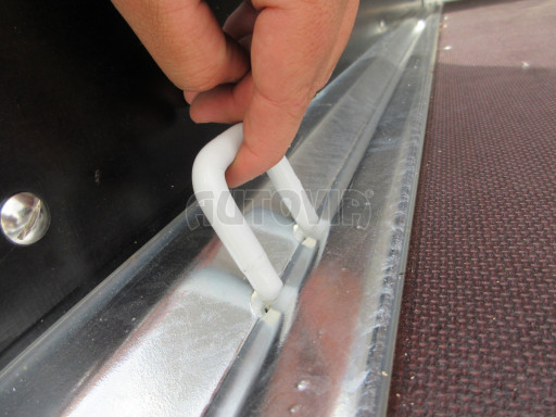 Jednoosý brzděný přívěs s nástavbou ZV 27 1,3T B1 2,50x1,48/0,70 M POČ, nástavba, plachta