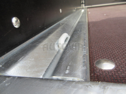 Jednoosý brzděný přívěs s nástavbou ZV 27 1,3T B1 2,50x1,48/0,70 M POČ, nástavba, plachta