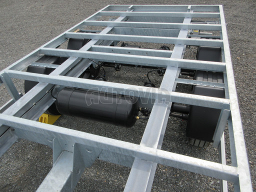 Vzduchem brzděné plato pro převoz kompresoru AVG 10,9T 5,00x2,47 č.14