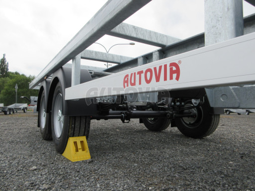 Vzduchem brzděné plato pro převoz kompresoru AVG 10,9T 5,00x2,47 č.15