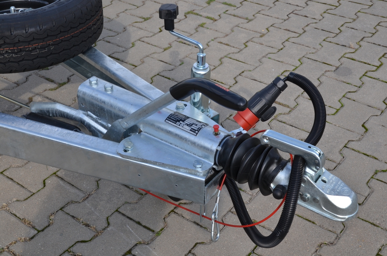 Páka ruční brzdy KNOTT KF27 (pro plynopružinový zásobník GF) č.2
