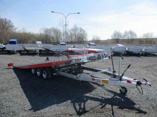 Přepravník automobilů IM 3,5T B3 5,41x2,09 el. naviják ALU č.33