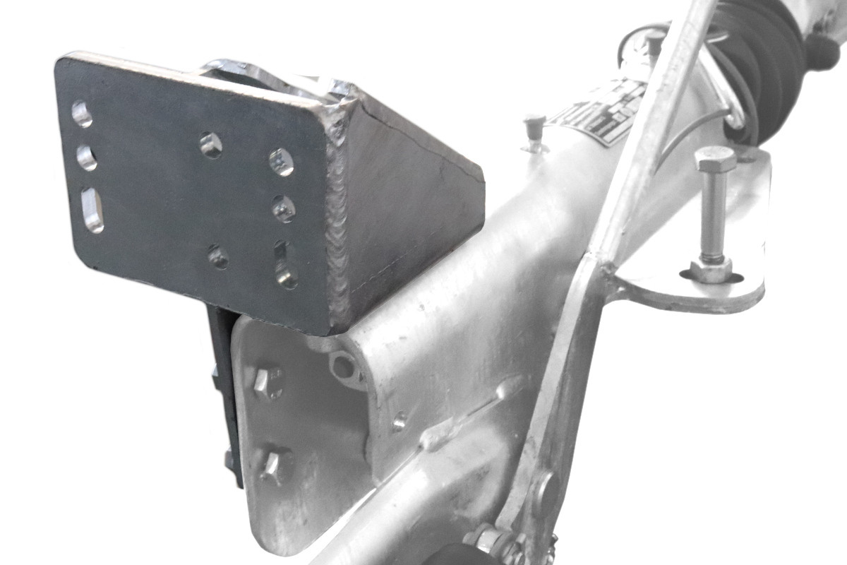 Konzola pro držák opěrného kolečka na brzdu KNOTT KF 27-30 č.5