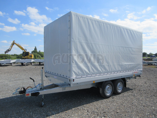 Dvouosý brzděný přívěs DN 3,5T B2 4,17x2,10/1,80