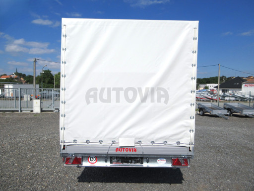 Dvouosý brzděný přívěs DN 3,5T B2 4,17x2,10/1,80