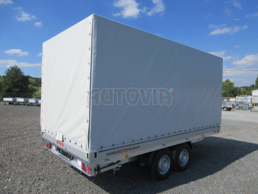 Dvouosý brzděný přívěs DN 3,5T B2 4,17x2,10/1,80