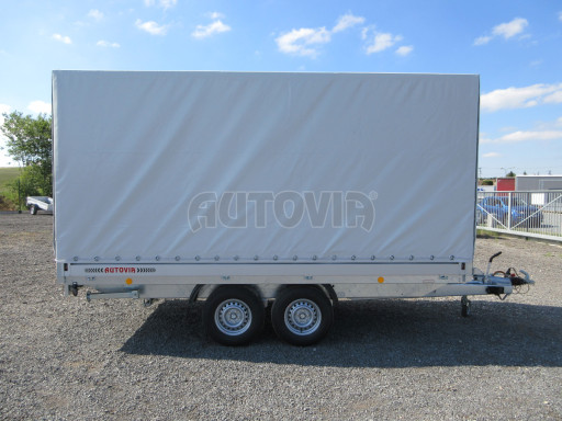 Dvouosý brzděný přívěs DN 3,5T B2 4,17x2,10/1,80