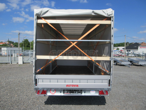 Dvouosý brzděný přívěs DN 3,5T B2 4,17x2,10/1,80