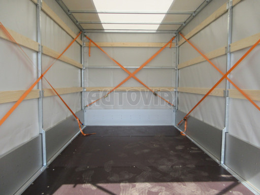 Dvouosý brzděný přívěs DN 3,5T B2 4,17x2,10/1,80