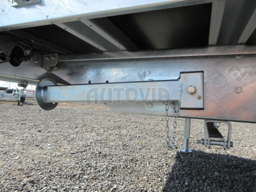 Dvouosý brzděný přívěs DN 3,5T B2 4,17x2,10/1,80
