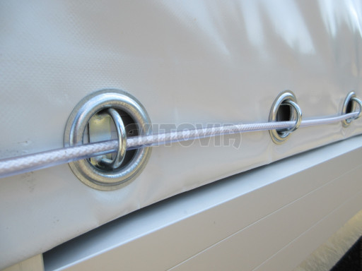 Dvouosý brzděný přívěs DN 3,5T B2 4,17x2,10/1,80