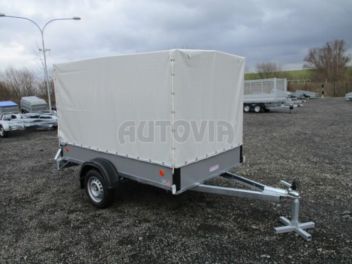 Přívěs za osobní auto s plachtou ZV 27 750kg N1 2,50x1,48/1,53