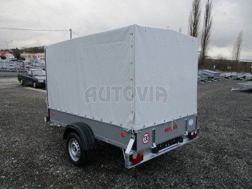 Přívěs za osobní auto s plachtou ZV 27 750kg N1 2,50x1,48/1,53