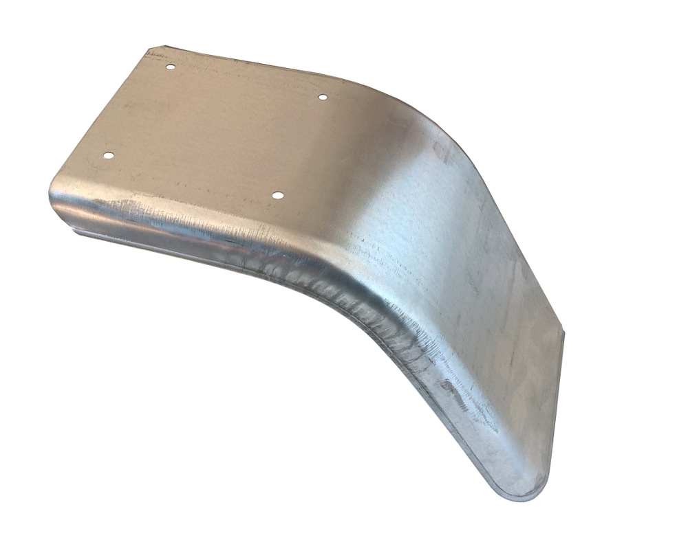 Blatník poloviční plechový š. 220 mm levý, pozink č.1