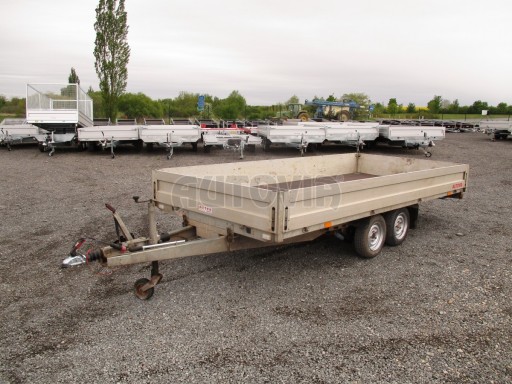Hydraulicky sklopný přívěs - bazar AD 2,6T 4,15x1,88 č.3