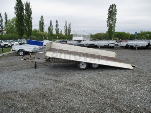 Hydraulicky sklopný přívěs - bazar AD 2,6T 4,15x1,88 č.9