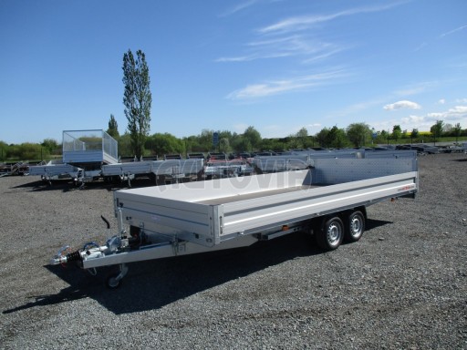 Přívěs pro převoz UNC a bagrů AD 3,5T 5,17x2,47/0,35 čelo