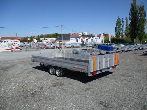 Přívěs pro převoz UNC a bagrů AD 3,5T 5,17x2,47/0,35 čelo