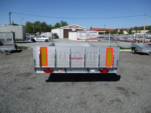 Přívěs pro převoz UNC a bagrů AD 3,5T 5,17x2,47/0,35 čelo