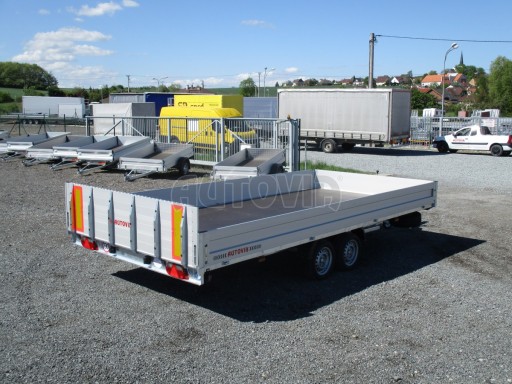 Přívěs pro převoz UNC a bagrů AD 3,5T 5,17x2,47/0,35 čelo