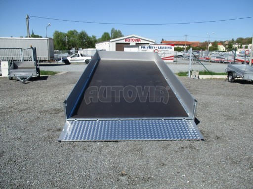 Přívěs pro převoz UNC a bagrů AD 3,5T 5,17x2,47/0,35 čelo