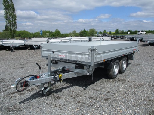 Třístranný sklopný přívěs PZ 3SKS 3,5T 3,60x1,76/0,35 kombi č.3