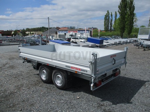 Třístranný sklopný přívěs PZ 3SKS 3,5T 3,60x1,76/0,35 kombi č.5