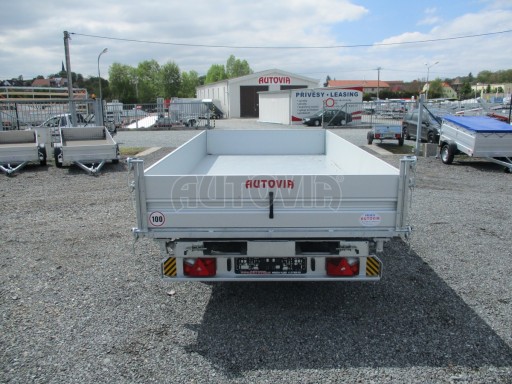 Třístranný sklopný přívěs PZ 3SKS 3,5T 3,60x1,76/0,35 kombi č.6