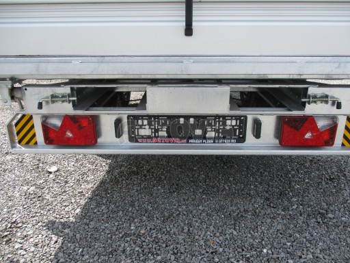 Třístranný sklopný přívěs PZ 3SKS 3,5T 3,60x1,76/0,35 kombi č.7