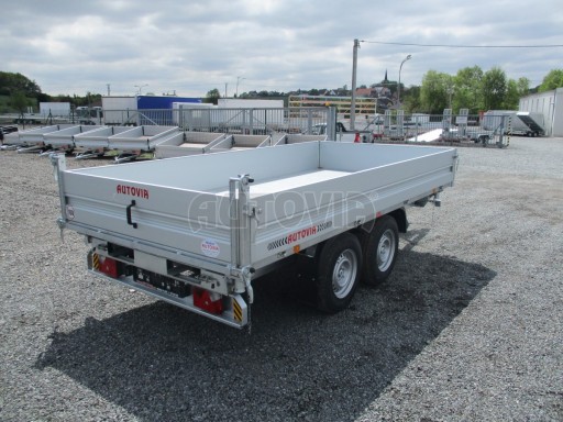 Třístranný sklopný přívěs PZ 3SKS 3,5T 3,60x1,76/0,35 kombi č.8